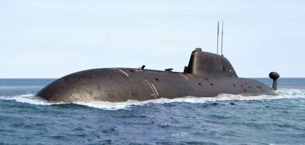 The United States deploys a submarine to the Middle Eastern region