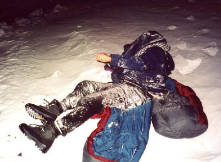 Daniel was taken by the rescue team