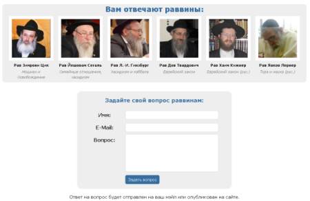 Вам отвечают раввины Вам отвечают раввины