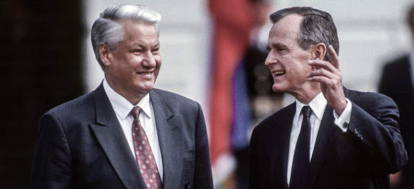 Мечи на орала или Встреча президентов США и России в 1992 году Мечи на орала или Встреча президентов США и России в 1992 году