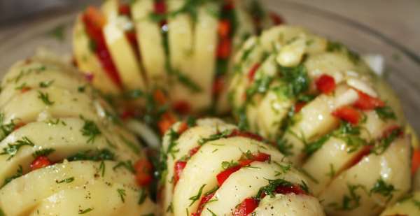 Картошка, фаршированная мясом Картошка, фаршированная мясом