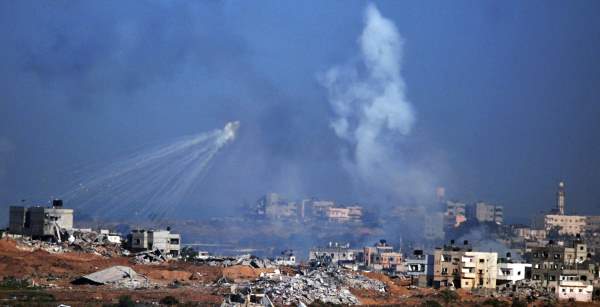 Ответ Израиля на обстрел из сектора Газы