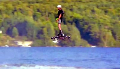 Техника эпохи Мошиаха: летающий скейтборд