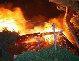 Пожар в Кфар-Хабаде: никто не пострадал!
