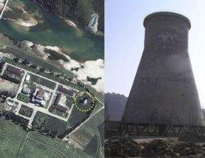 Северная Корея уничтожила охладительную башню реактора в Йонбене