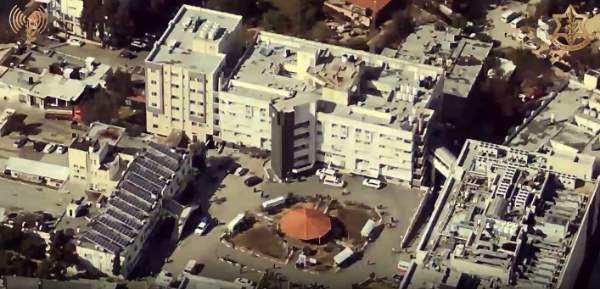 Hamas terrorists hide their center under a hospital