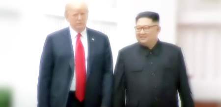 Трамп встретился с лидером КНДР Ким Чен Ыном Трамп встретился с лидером КНДР Ким Чен Ыном